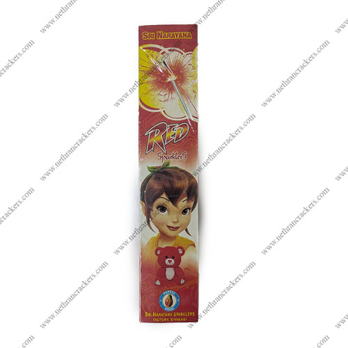10cm Red Sparklers (10Pcs/box)